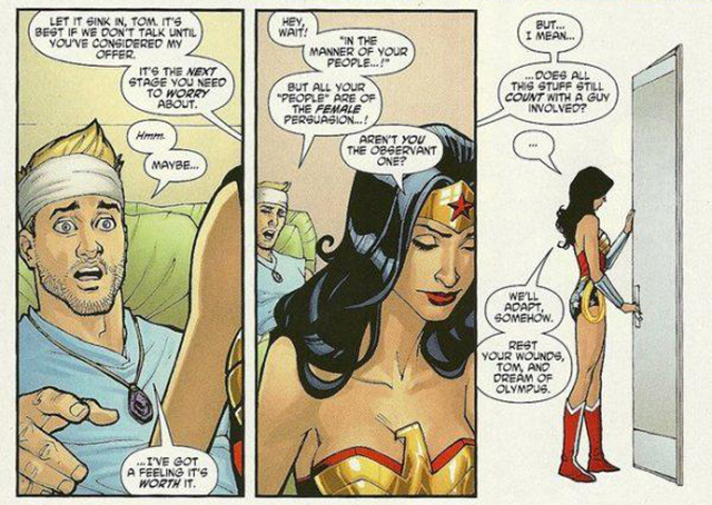 Wonder Woman Nude Comic